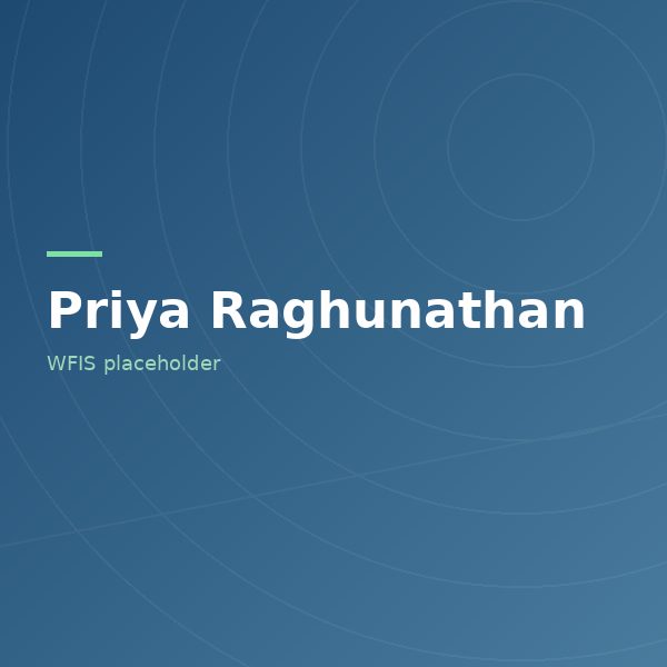 Priya Raghunathan